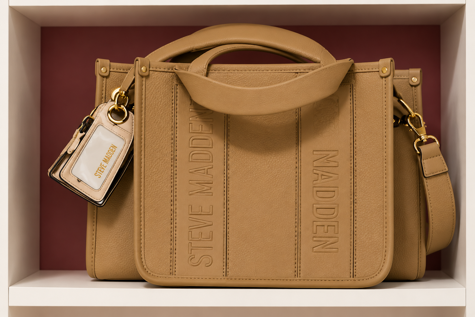 Steve Madden Madeline Small Convertible Satchel Handbag