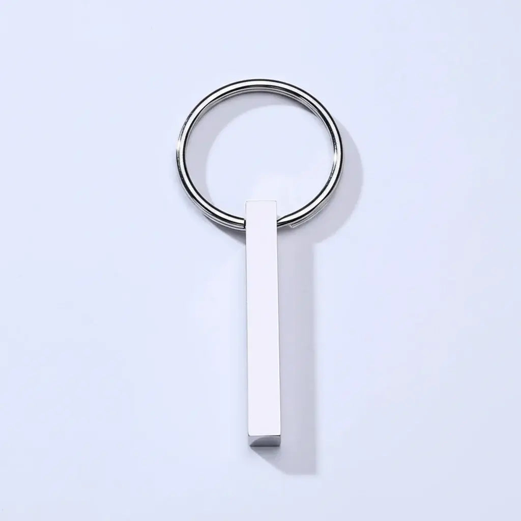 Personalized 3D Keychain 4 Sided Engraving