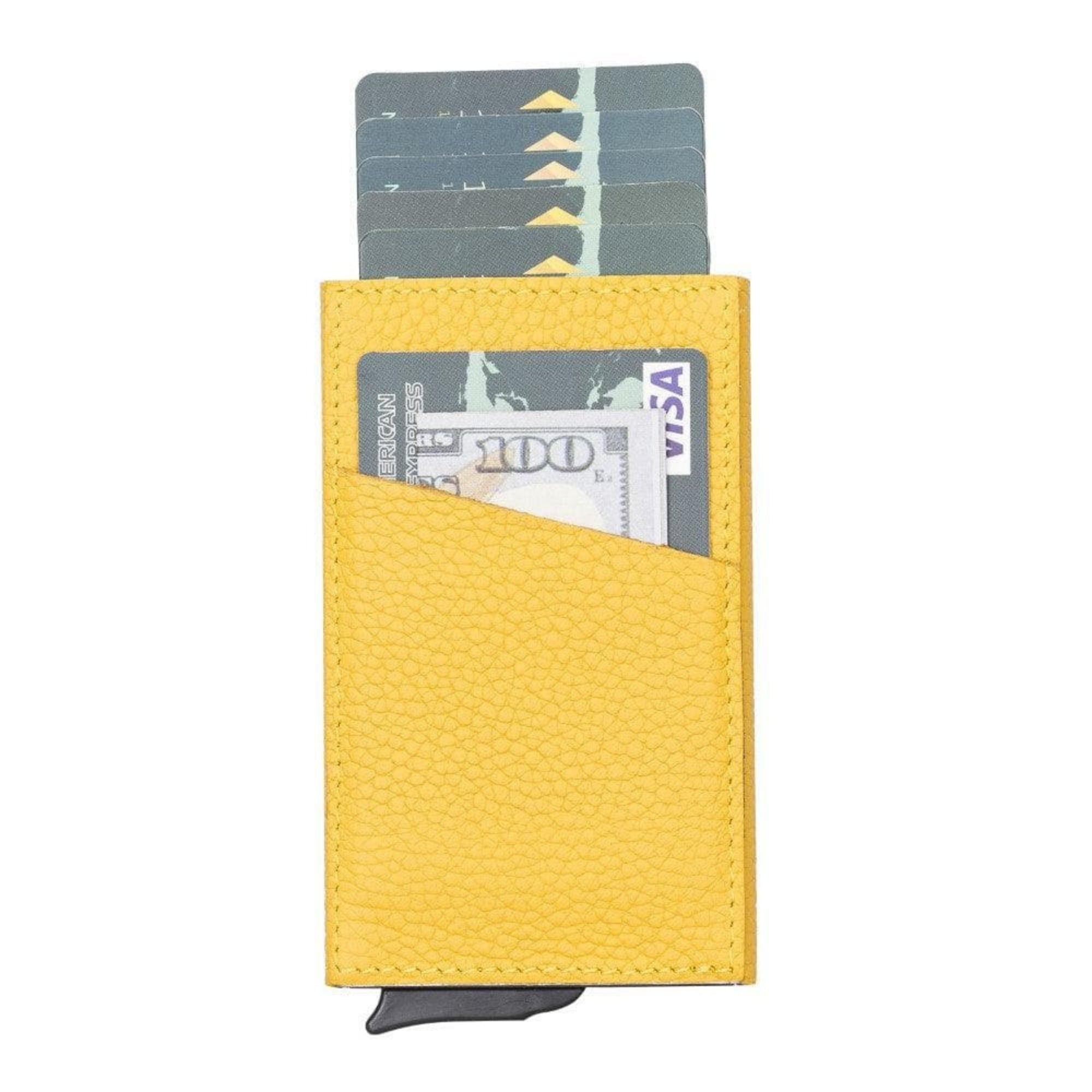Telluride Leather Popup Cardholder for Men and Women